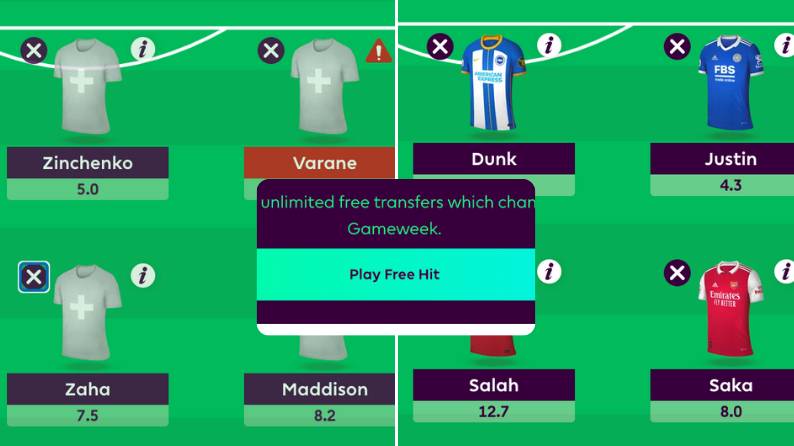 Fantasy Premier League How does the Free Hit work in FPL and when