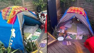 Airbnb主持人说，您可以以每晚的138美元的价格住在后院的帐篷里