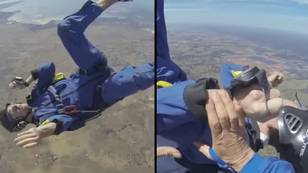 男人在跳伞时遭受癫痫发作后花费30秒无意识的自由落在