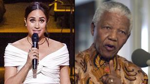 纳尔逊·曼德拉（Nelson Mandela）的孙子与种族隔离领导人相提并论后，梅根·马克尔（Meghan Markle）撕裂了梅根·马克尔（Meghan Markle）