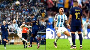 人们认为阿根廷与法国比赛是历史上最好的世界杯决赛
