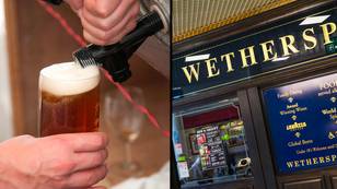 Wetherspoon的品脱在某些酒吧的价格近7英镑