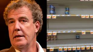 杰里米·克拉克森（Jeremy Clarkson）担心，人们会在粮食短缺的情况下转向食人