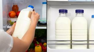 专家解释了为什么您永远不应该将牛奶存放在冰箱门中