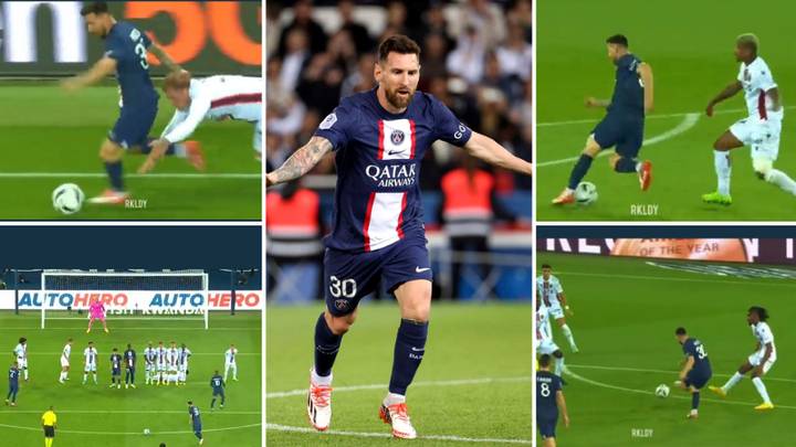 skrubbe diagonal Tilskyndelse Lionel Messi's invidivdial highlights for PSG against Nice are insane