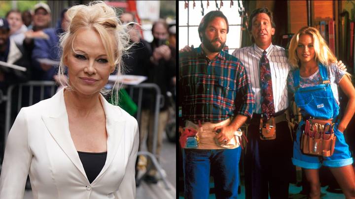 帕梅拉·安德森（Pamela Anderson）声称蒂姆·艾伦（Tim Allen）23岁时向她闪烁了阴茎“width=