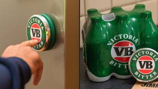 您可以在家里获得一个VB按钮，每次按下时都会提供啤酒箱
