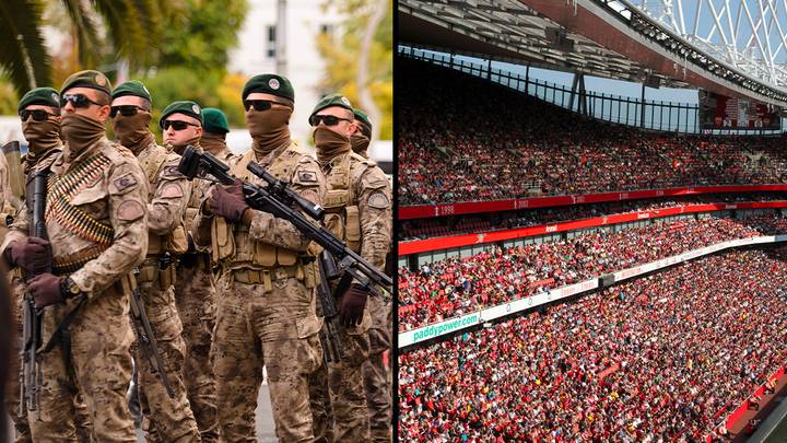 人们在发现土耳其的特殊行动部队将在世界杯上进行警务后警告