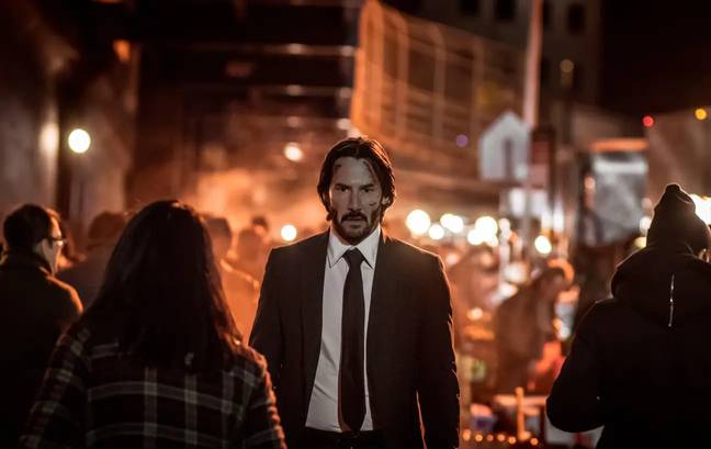 约翰·威克·弗里克斯（John Wick Flicks）是有史以来最伟大的动作电影。学分：狮门