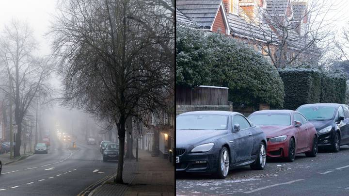 英国人警告“冰冻雾”和温度今晚再次下降到零以下