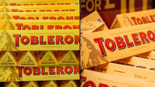 Toblerone已被禁止在包装上使用山徽标