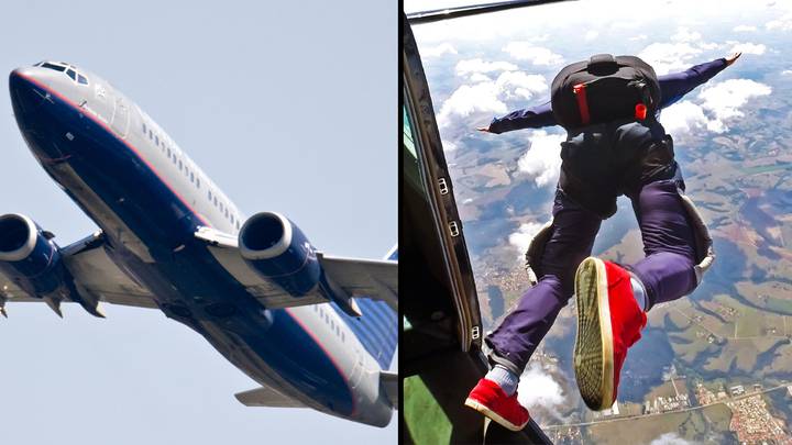 由于乘客安全，商业飞机无法降落伞