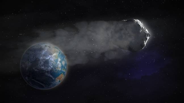 该彗星被描述为“非常大”。图片来源：Alamy / Mopic