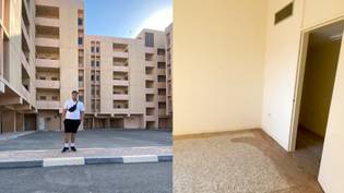 英格兰粉丝探索了“隐藏的卡塔尔”，并找到了工人居住的公寓街区