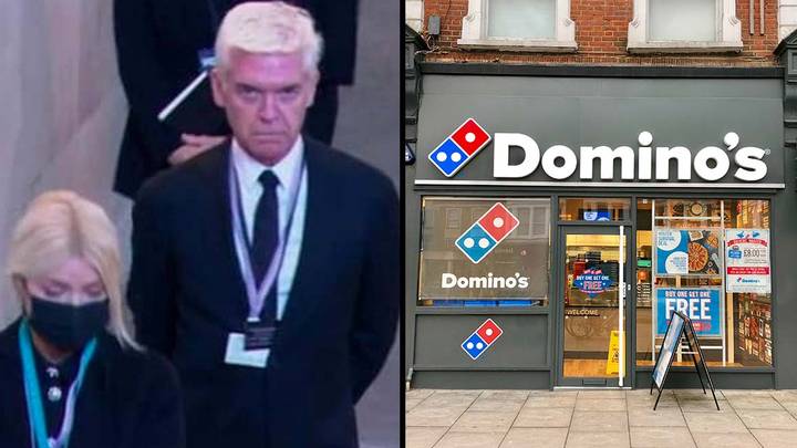ITV老板向Domino的披萨抱怨有关Holly和Phil Queue-Gate Tweet