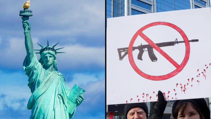 纽约的枪支改革后，严格的法律在背靠背枪击事件后投票