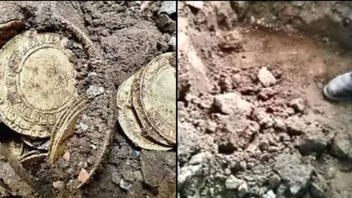 夫妇在地板下找到古老的金币，价值754,000英镑