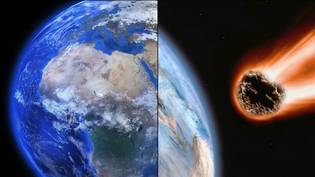 巨大的小行星将于今晚打入地球的大气层“loading=