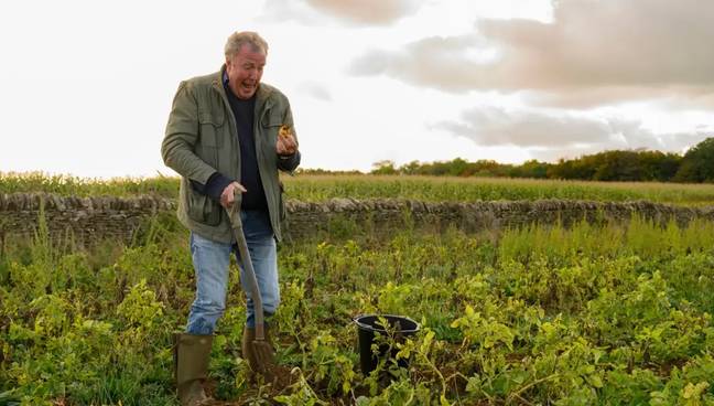 克拉克森（Clarkson）揭露了英国农业的现实。学分：亚马逊Prime