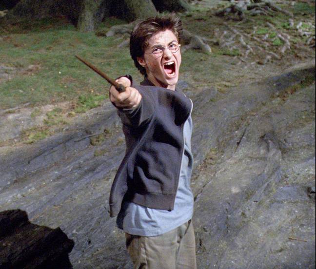 丹尼尔·拉德克利夫（Daniel Radcliffe）在哈利·波特（Harry Potter）和阿兹卡班（Azkaban）的囚徒，2004年。信贷：华纳兄弟
