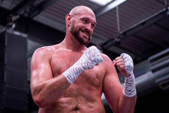 Fury的目标是今晚保留他的WBC重量级冠军。学分：PX图像 / Alamy Stock Photo
