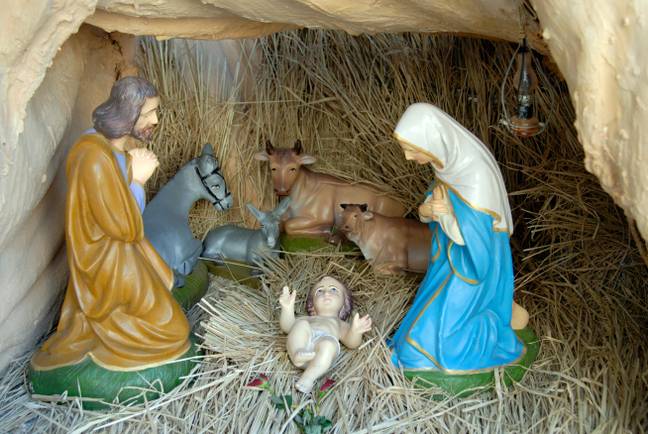 事实证明，“圣诞节”确实包括对耶稣的引用。图片来源：迪奥迪亚照片/阿拉米库存照片