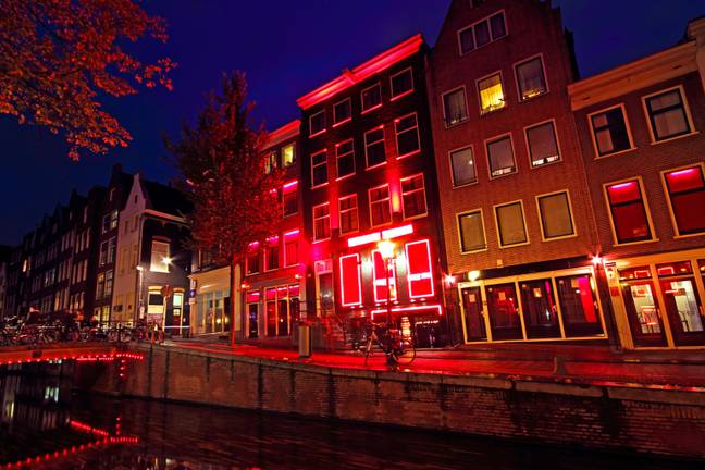 阿姆斯特丹理事会将对可能影响其红灯区的一系列法律进行投票。学分：Devi/Alamy Stock Photo