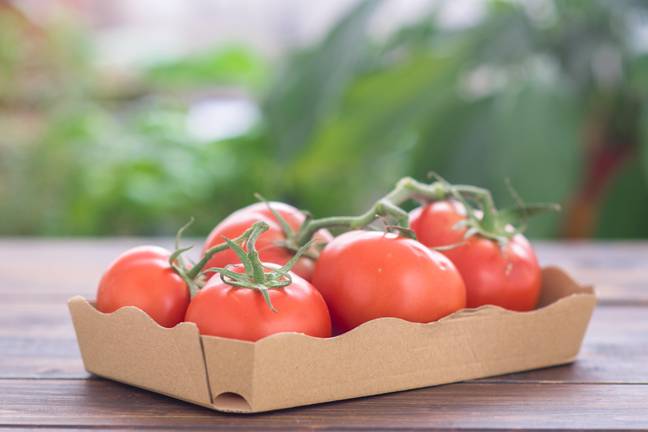 据报道，一箱西红柿的价格上涨了400％。学分：Ekaterina Sidonskaya / Alamy股票照片