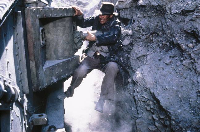 哈里森·福特（Harrison Ford）在印第安纳·琼斯（Indiana Jones）和最后的十字军东征。图片来源：迪士尼