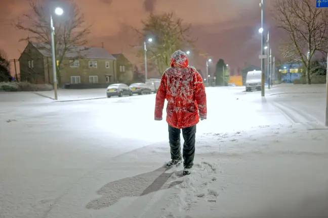 以前的“东方野兽”为英国带来了白雪皑皑的条件，但今年可能不一样。学分：Gerard Ferry/Alamy Stock Photo