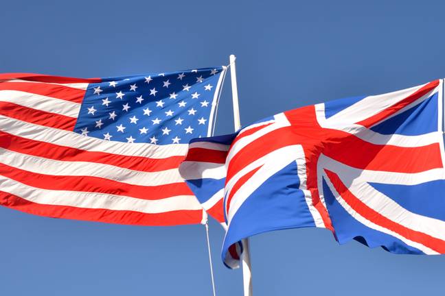 英国和美国之间显然存在许多差异。信用：Alamy