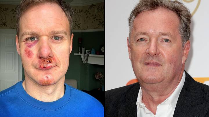 皮尔斯·摩根（Piers Morgan）指责丹·沃克（Dan Walker）因恐怖自行车事故而受到“挤奶”伤害