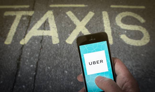 Uber司机已经透露他们是否喜欢您在出租车上说话。图片：真图像 / Alamy Stock Photo