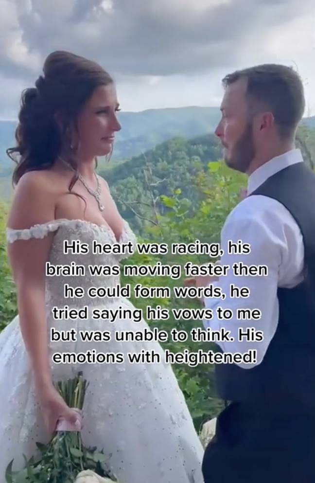 Brandy Porn Bride - Bride Shares Horrifying Video Of Husband Unable To Speak After Being Spiked  On Wedding Day
