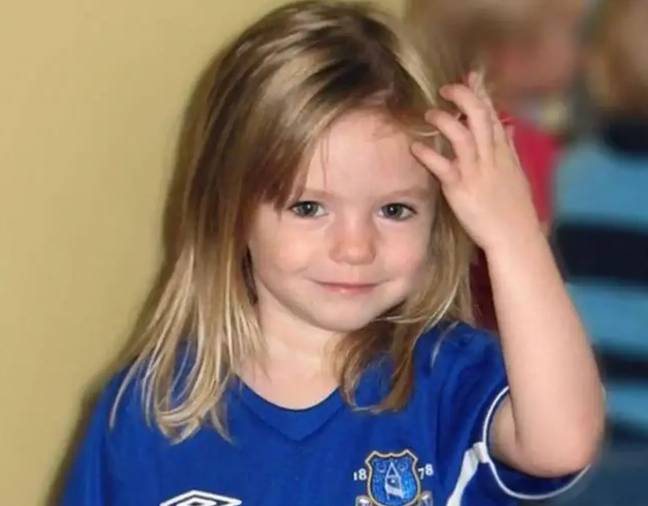 玛德琳·麦肯（Madeline McCann）在2007年，就在她四岁生日前几天就在葡萄牙失踪。信用：Alamy
