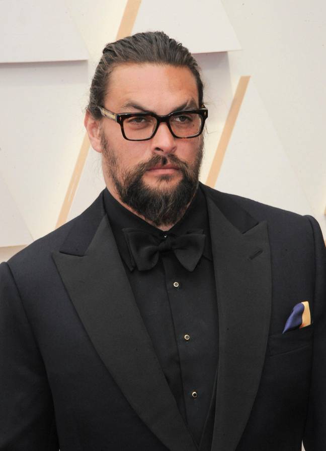 杰森·莫莫（Jason Momoa）在今年早些时候在奥斯卡颁奖典礼上。信用：Everett Collection Inc/Alamy Stock Photo