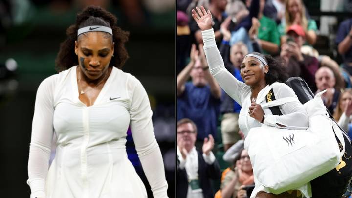 残酷的粉丝呼吁塞雷娜·威廉姆斯（Serena Williams）在第一轮中坠毁在温布尔登