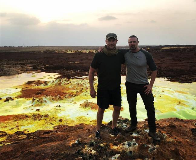 McGuinness在Instagram上分享了他和他的朋友的一系列照片。学分：Instagram/Paddy McGuinness