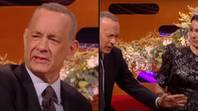 汤姆·汉克斯（Tom Hanks）在格雷厄姆·诺顿（Graham Norton）露面时是“烦人”的观众