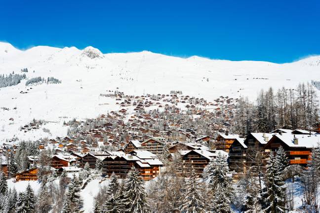 Verbier是一个举世闻名的滑雪胜地。图片来源：Robertharding/Alamy Stock Photo