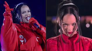 愤怒的粉丝指责蕾哈娜（Rihanna）嘴唇通过史诗般的超级碗表演同步“loading=