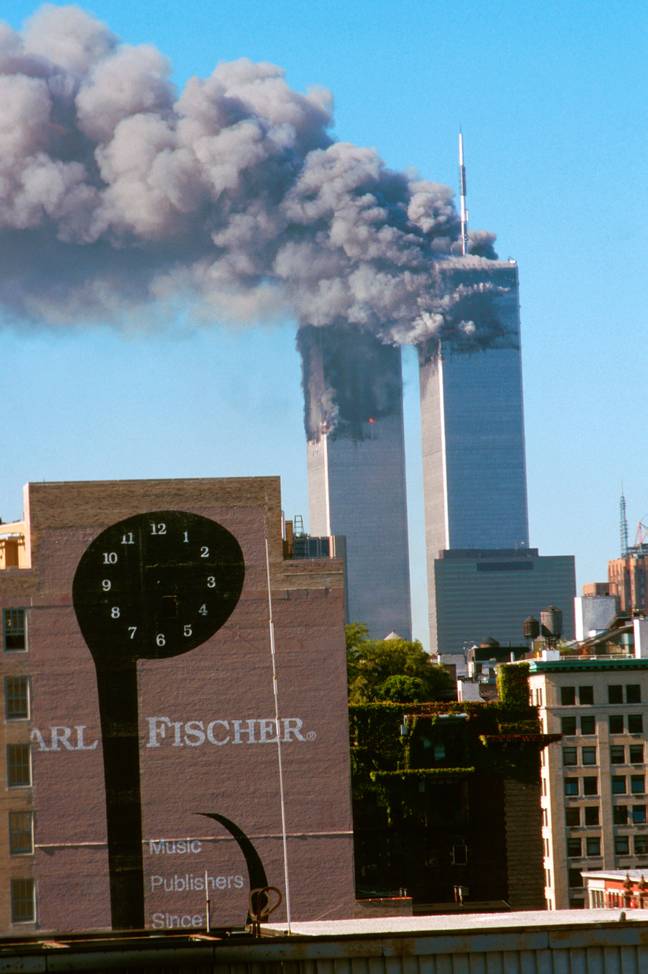 在9/11袭击中，共有2,977人丧生。信用：通用图像集团北美有限责任公司 / Alamy股票