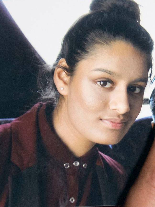 Shamima Begum逃离英国，于2015年15岁那年加入ISIS。信用：PA图像 / Alamy Stock Photo