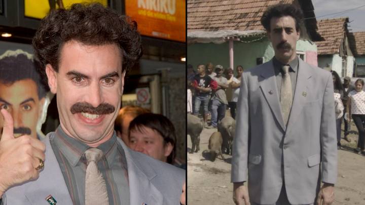 Borat的Wikipedia页面绝对是疯狂的，从他的姓氏开始