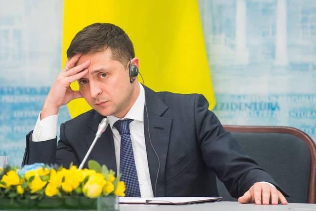 Bojo打算感谢乌克兰总统沃罗迪米尔·泽伦斯基（Volodymyr Zelenskyy）。学分：Alfredas Pliadis/Alamy Stock Photo