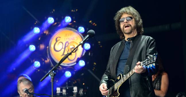 Jeff Lynne finally cleared it all up in 2012. Credit: London Entertainment / Alamy Stock Photo