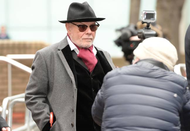 Gary Glitter was caught on camera asking how to access the Dark Web. Credit: PA Images / Alamy Stock Photo