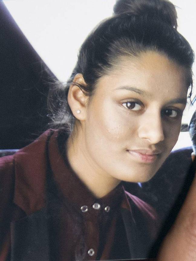 Shamima Begum 15岁时加入ISIS。