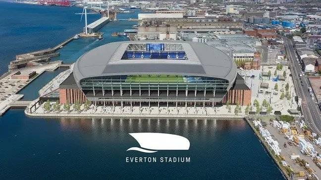 Everton hope they can open their new stadium in time for 2024/2025 season. Credit: Everton FC