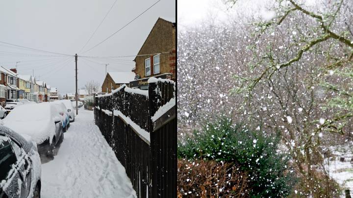 预报员证实，下周英国遭受雪的袭击很大